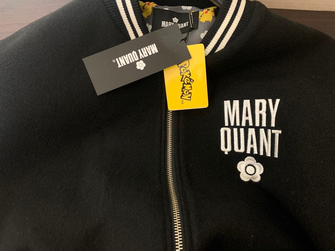 MARY QUANT マリクワ　ポケモンコラボ　ピカチュウ　スタジャン　ブルゾン