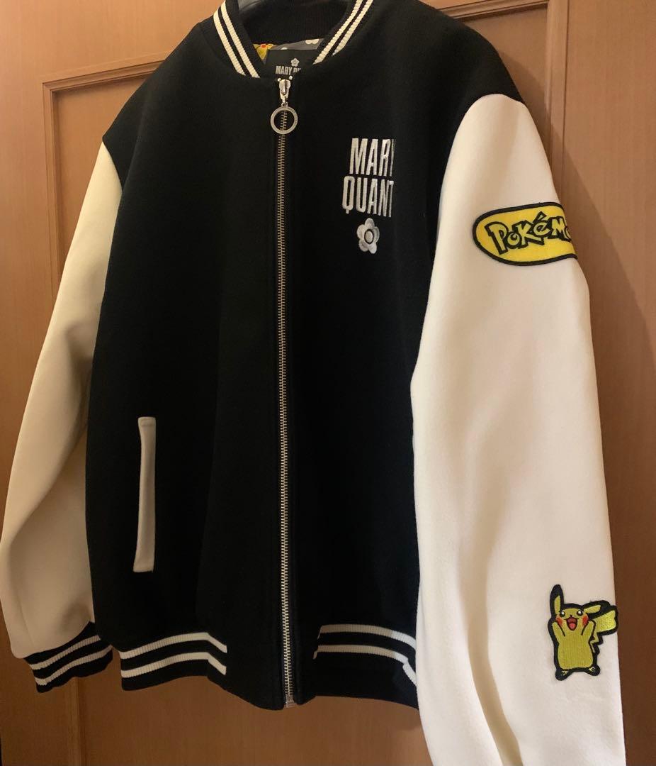 MARY QUANT マリクワ　ポケモンコラボ　ピカチュウ　スタジャン　ブルゾン
