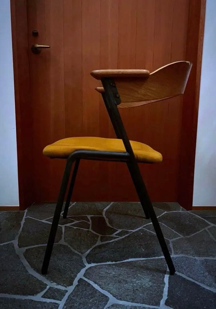 アデペシュ　ダニスショートアームチェア　アームチェア　ダイニングチェア　リメイク