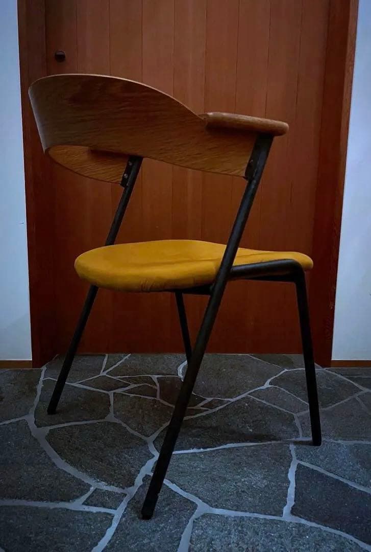 アデペシュ　ダニスショートアームチェア　アームチェア　ダイニングチェア　リメイク