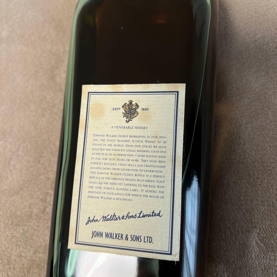 Johnnie Walker Blue Label スコッチウイスキー　角瓶付き