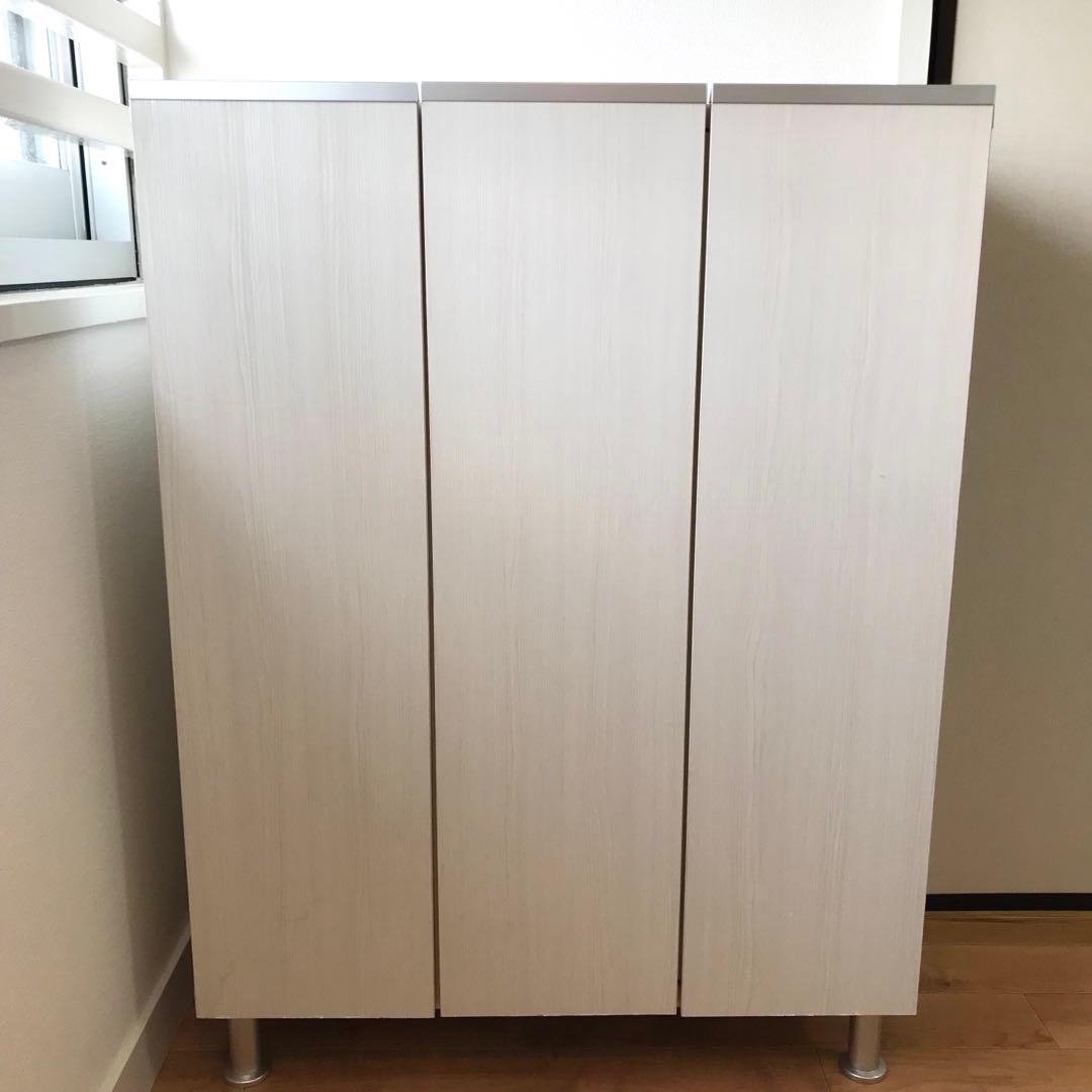 ニトリ　シューズボックスリアル　ロー　大川家具　幅75cm 日本製