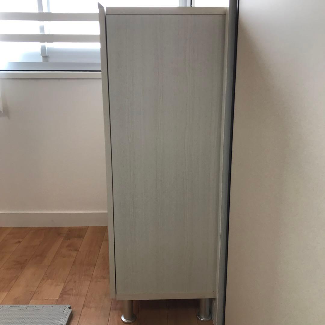 ニトリ　シューズボックスリアル　ロー　大川家具　幅75cm 日本製