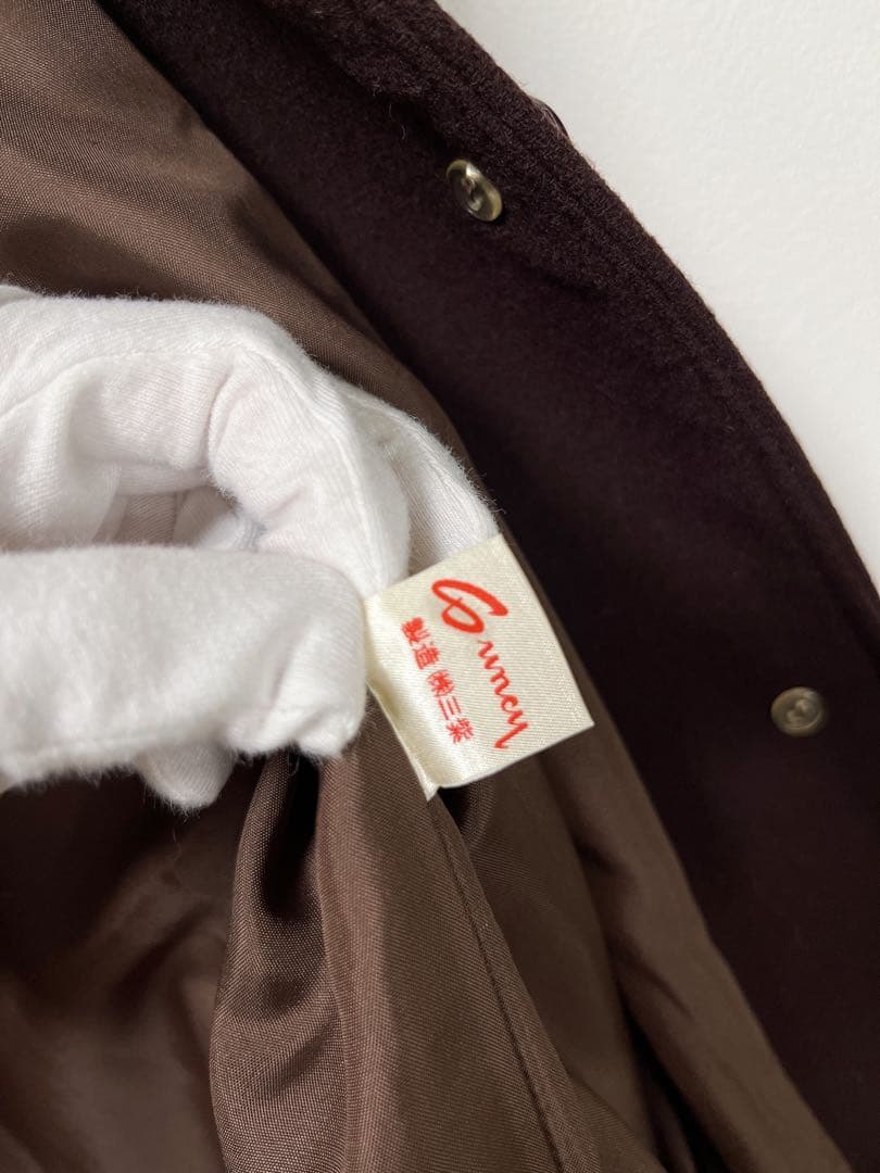 美品　MaxMara マックスマーラ　シングル　ツイード　チェスターコート　９