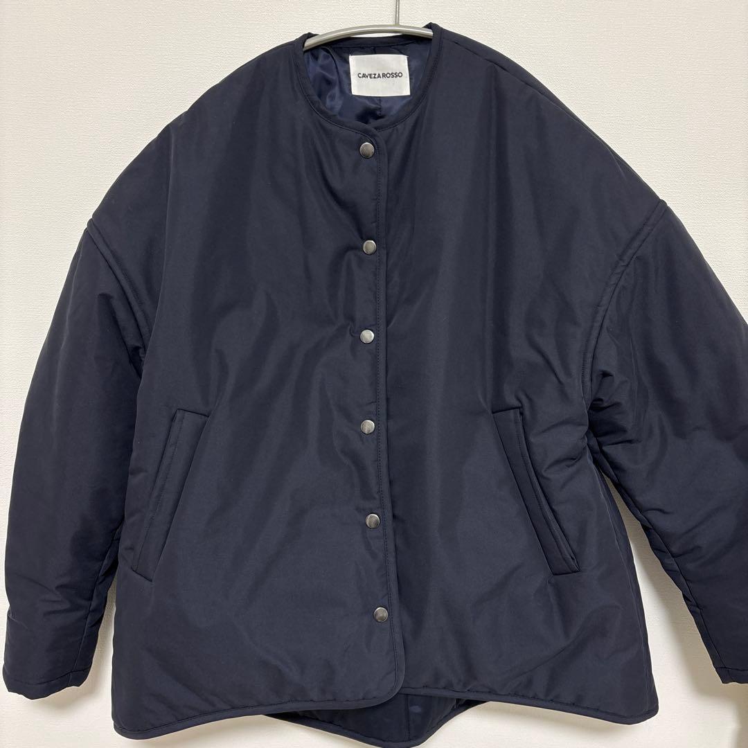 CAVEZA ROSSO テントブルゾン ネイビー