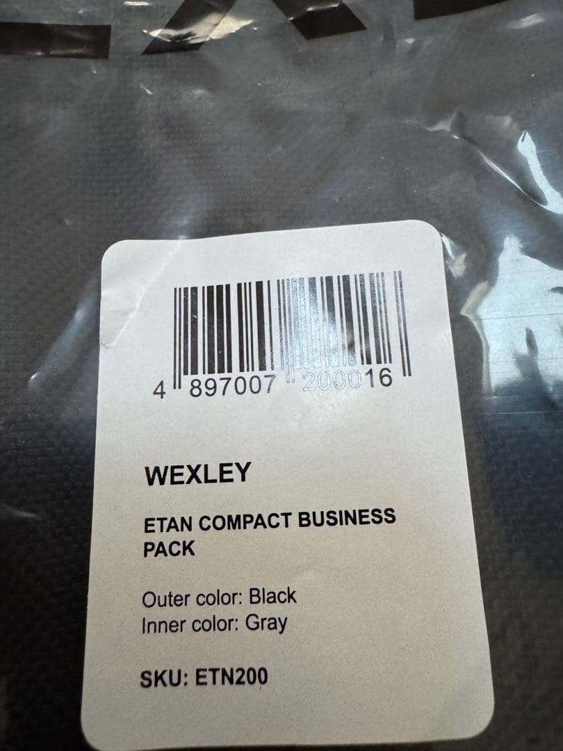 【新品】WEXLEY ETAN COMPACT BUSINESS PACK