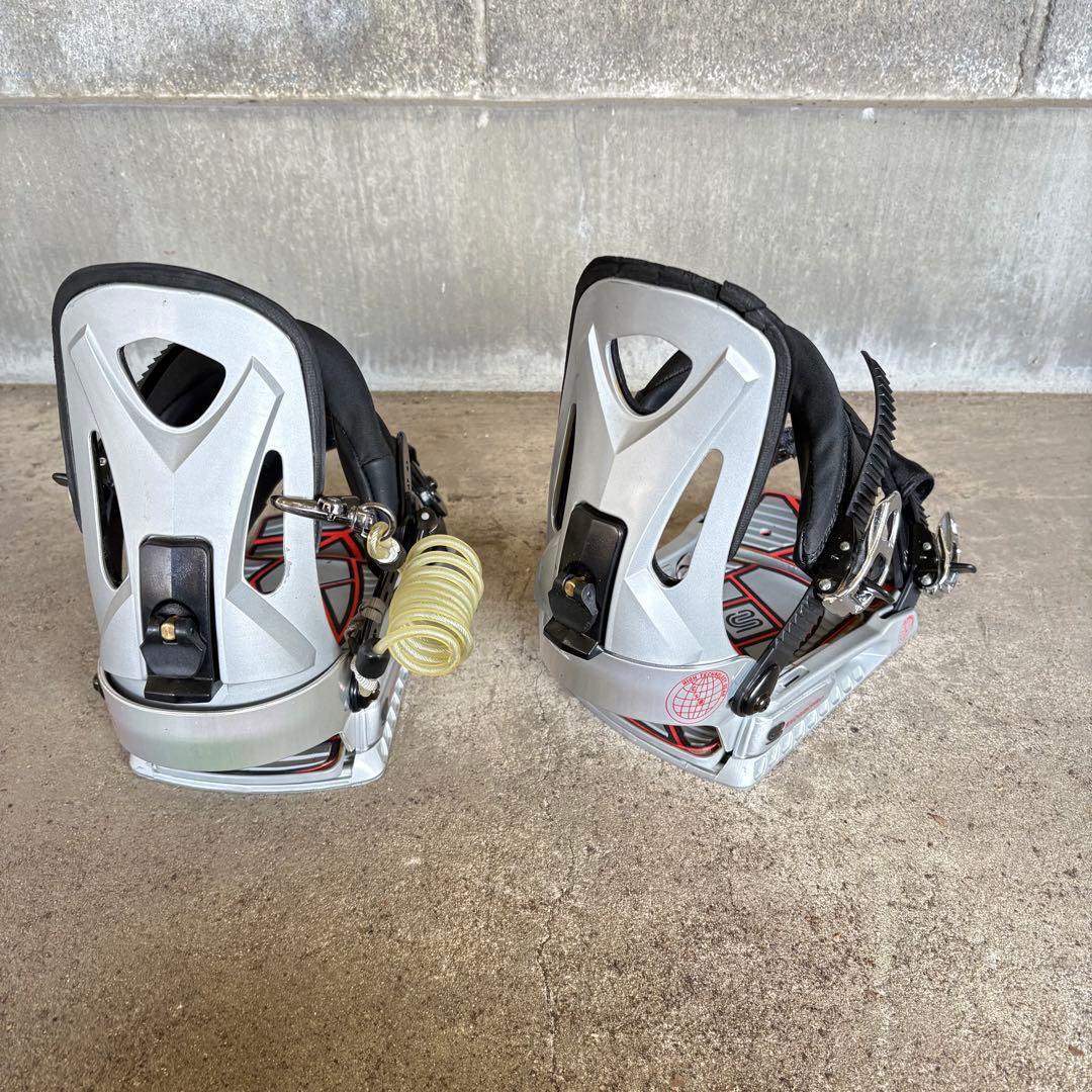 CSB スノーボード ビンディング ユニバーサル2WAYシステム M シルバー