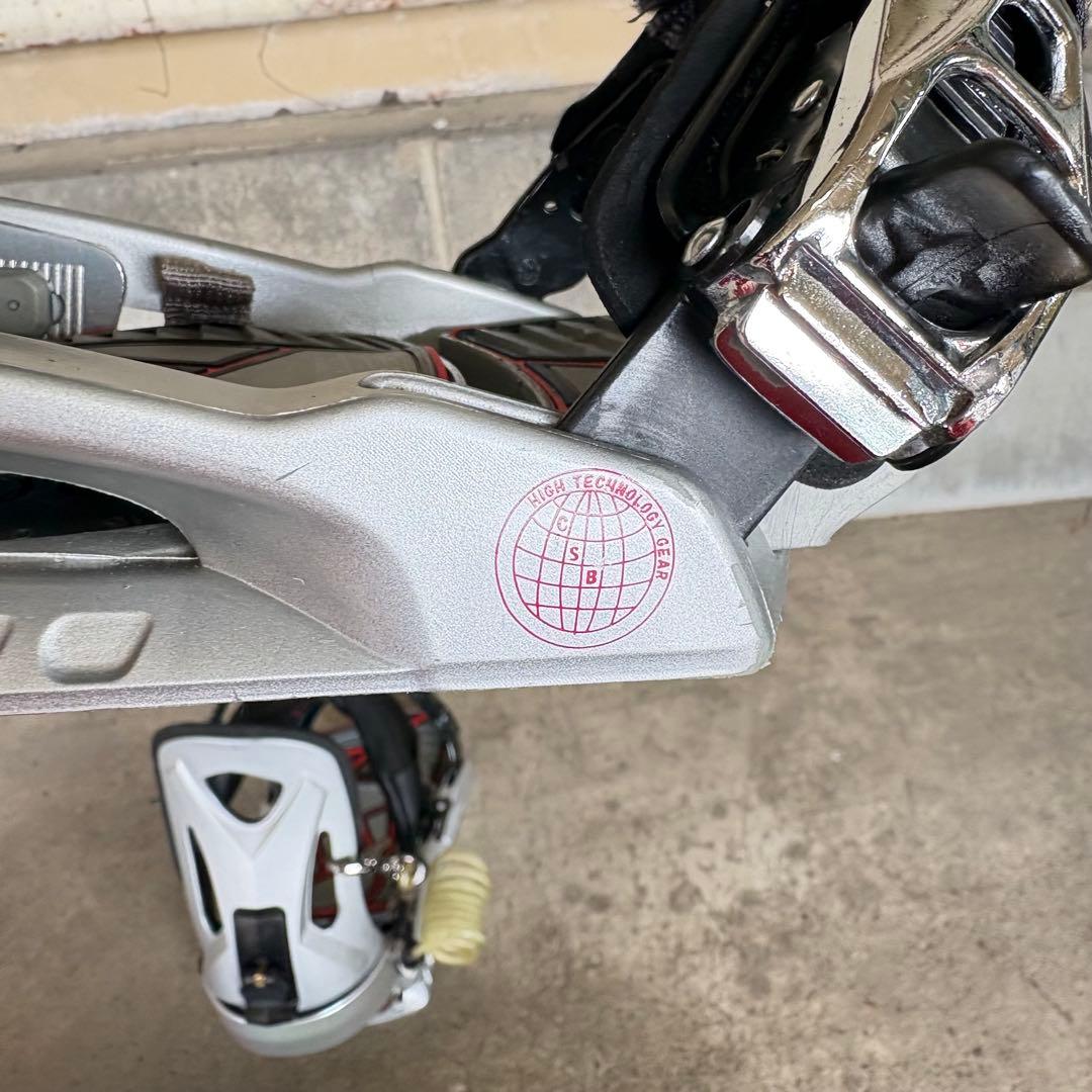 CSB スノーボード ビンディング ユニバーサル2WAYシステム M シルバー