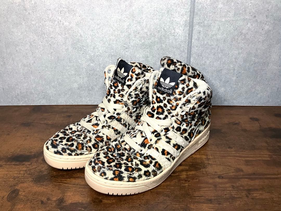 アディダス adidas ジェレミー・スコット ハイカット ヒョウ柄 アニマル