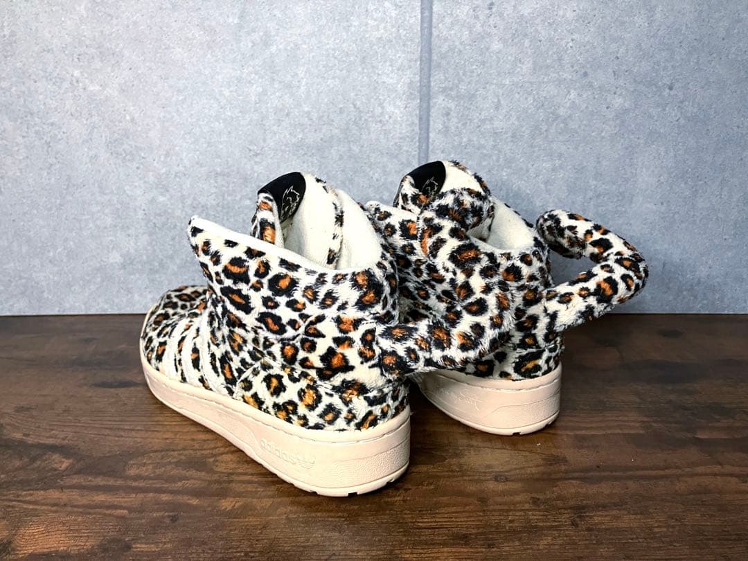 アディダス adidas ジェレミー・スコット ハイカット ヒョウ柄 アニマル
