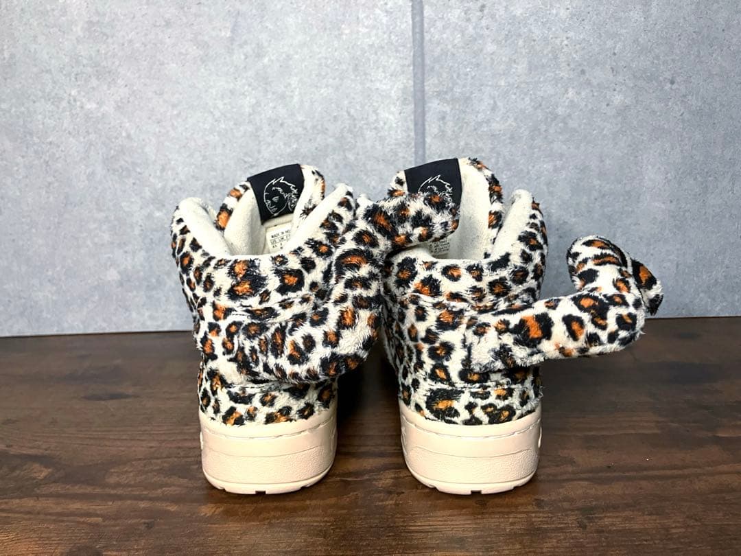 アディダス adidas ジェレミー・スコット ハイカット ヒョウ柄 アニマル