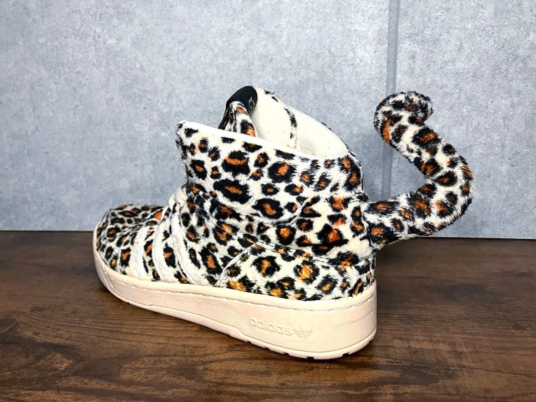 アディダス adidas ジェレミー・スコット ハイカット ヒョウ柄 アニマル