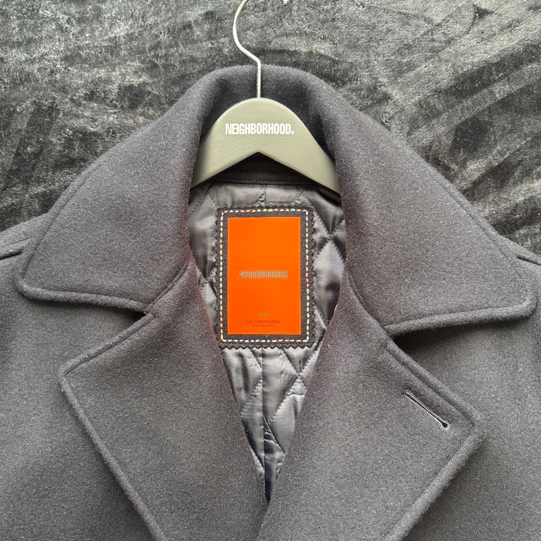 neighborhood【ピーコート】ネイバーフッド（オレンジタグ）ウールコート