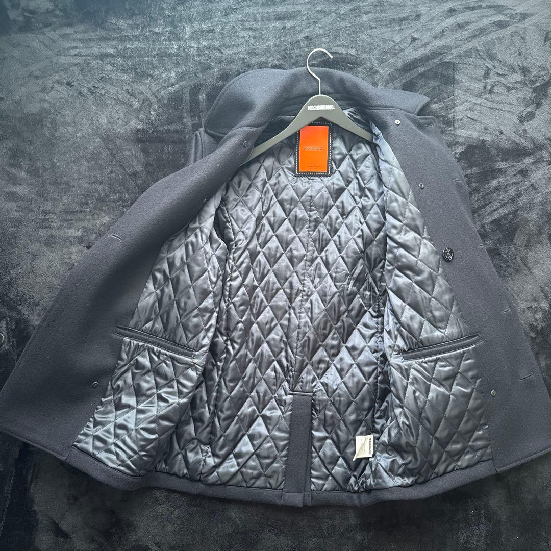 neighborhood【ピーコート】ネイバーフッド（オレンジタグ）ウールコート