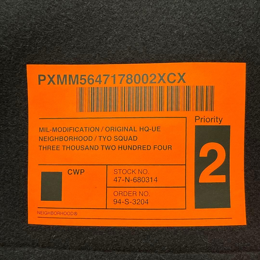 neighborhood【ピーコート】ネイバーフッド（オレンジタグ）ウールコート