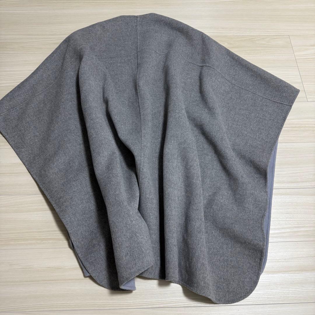 美品✨ロクユナイテッドアローズ リバーポンチョコート 五明祐子さん着用 ベルト付