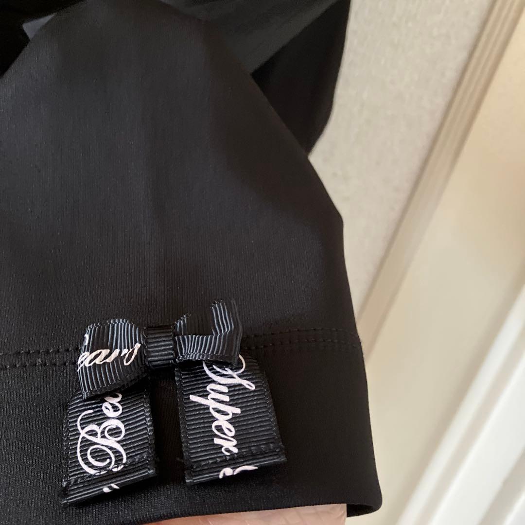 ★新品未使用★スーパービューティービジュー付き長袖チュニックブラック44