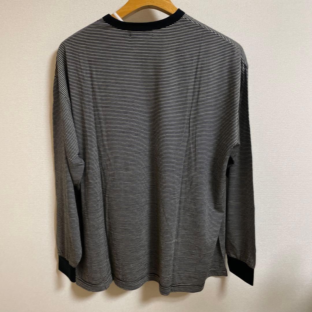 トップス graphpaper wool border l/s tee