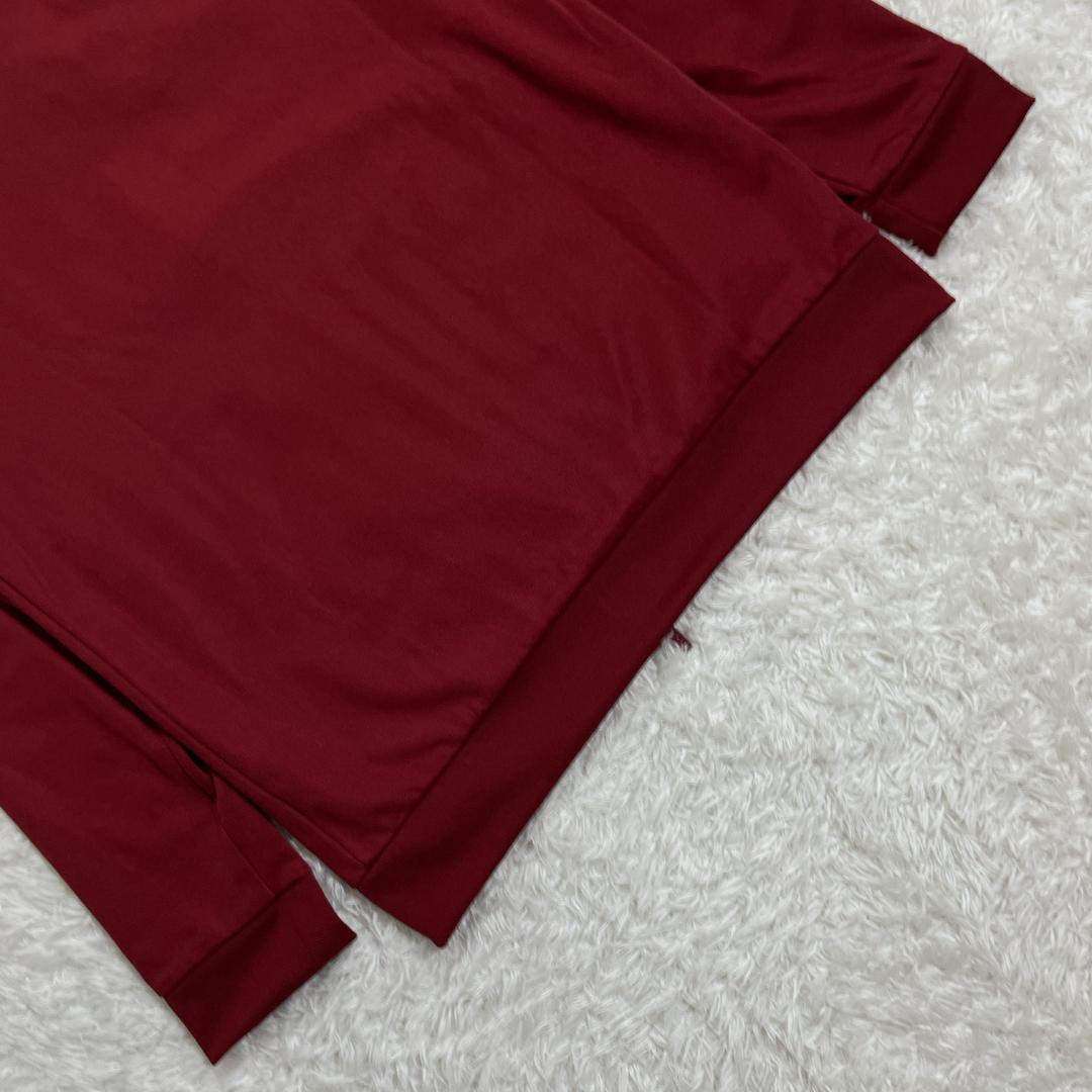 アディダス ベッケンバウアー トラックトップジャージ ボルドー ワインレッド M