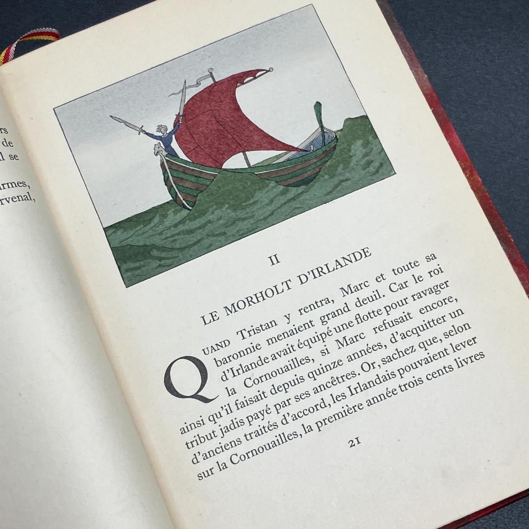 A.E マルティ 挿絵本 トリスタンとイゾルデの物語　1947年　フランス