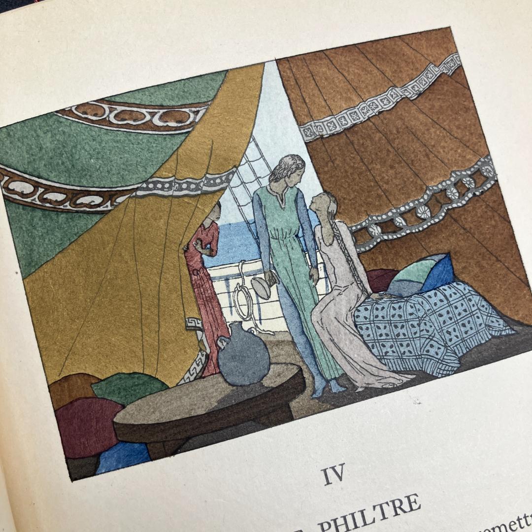 A.E マルティ 挿絵本 トリスタンとイゾルデの物語　1947年　フランス