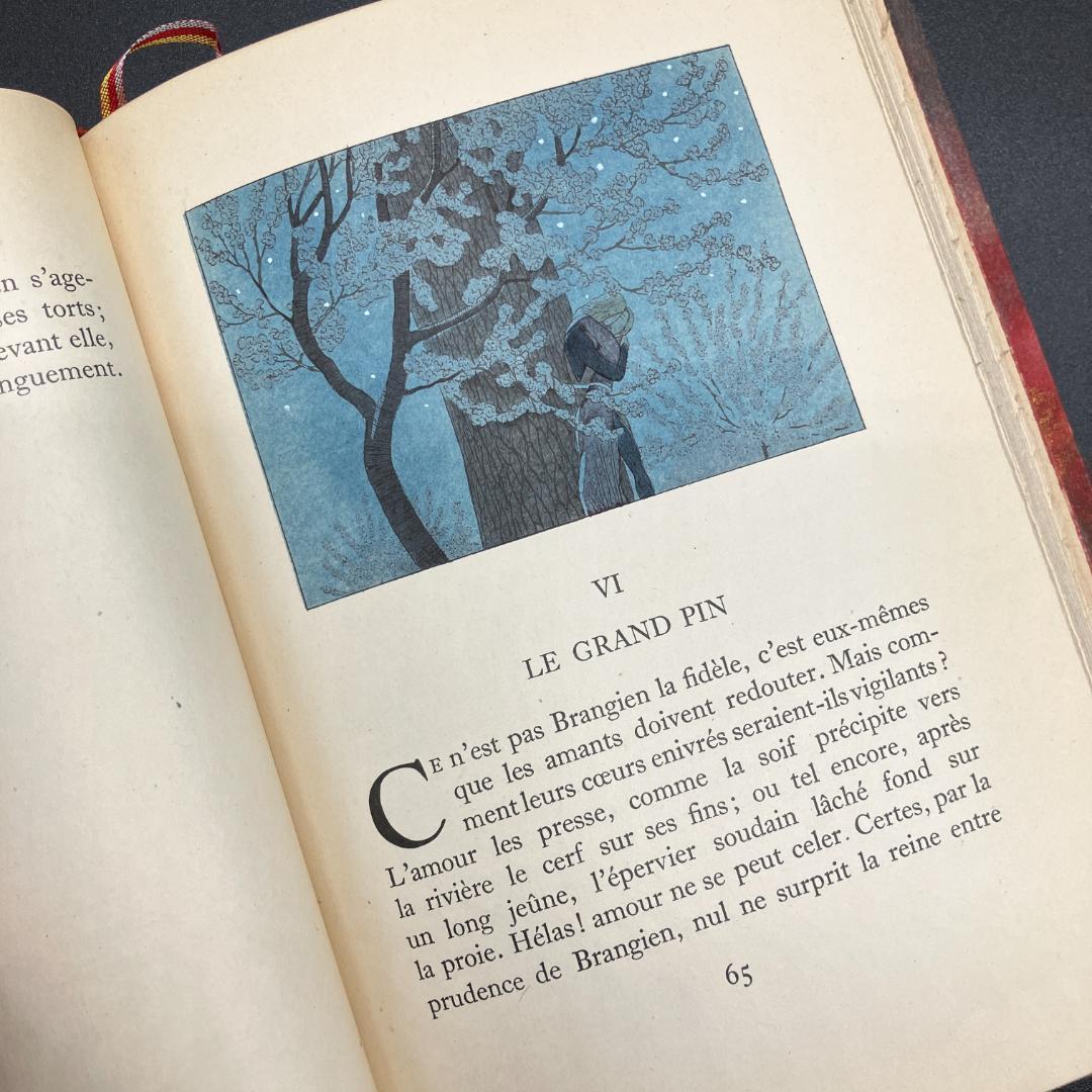 A.E マルティ 挿絵本 トリスタンとイゾルデの物語　1947年　フランス