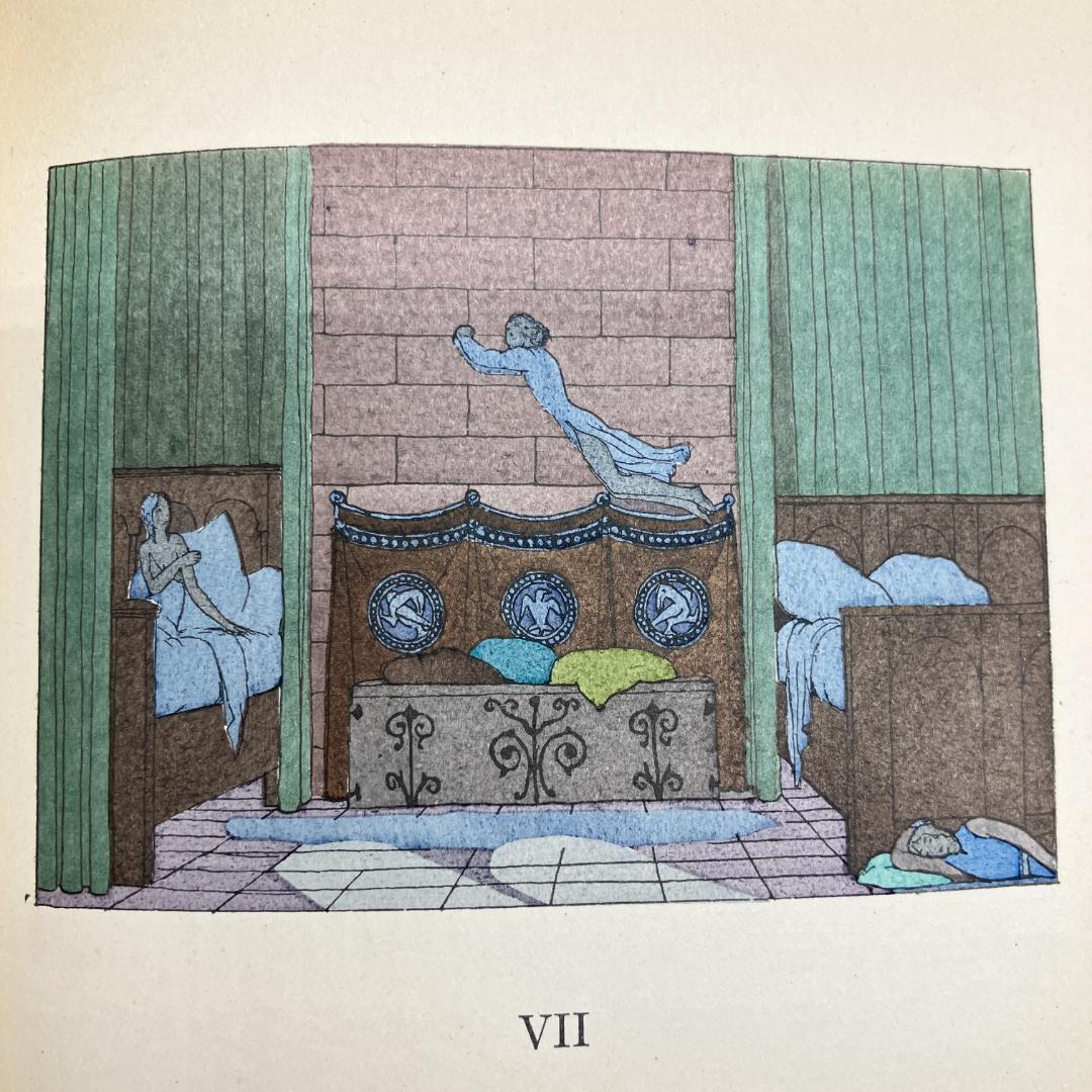 A.E マルティ 挿絵本 トリスタンとイゾルデの物語　1947年　フランス