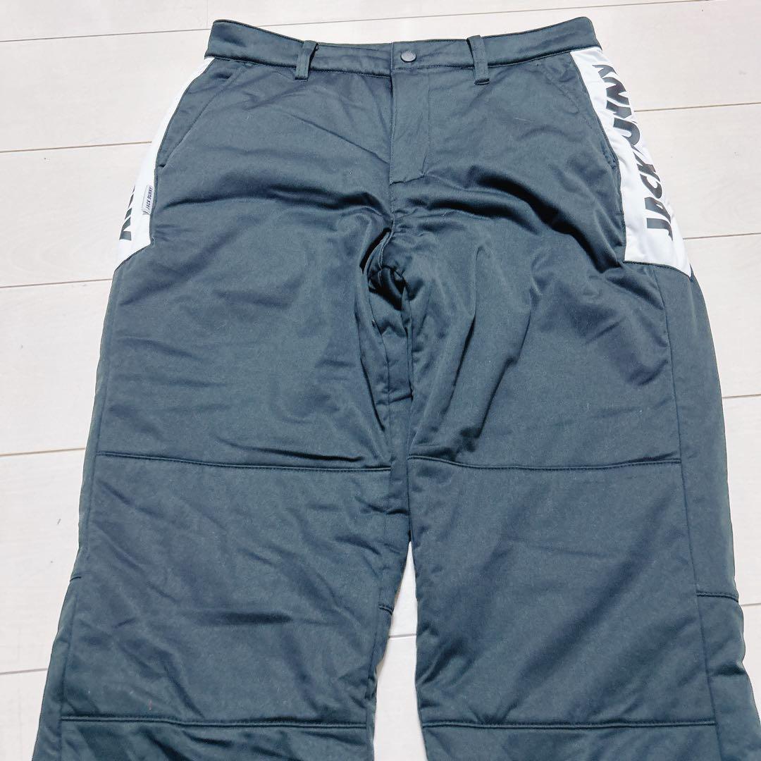 ☆yu☆ 　JACKBUNNY ブラックパンツ　中綿　防寒　あったか素材