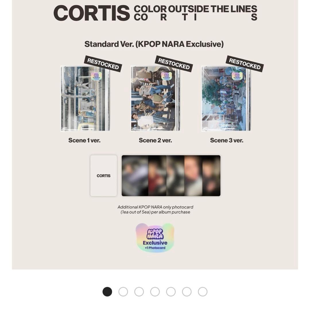 cortis コルティス アメリカ限定 封入トレカ3枚入り KPOPNARA限定