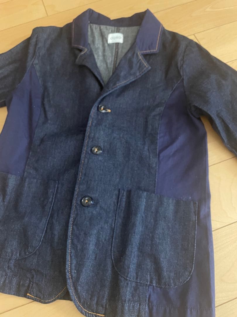 美品　OQNO デニムスーツ150