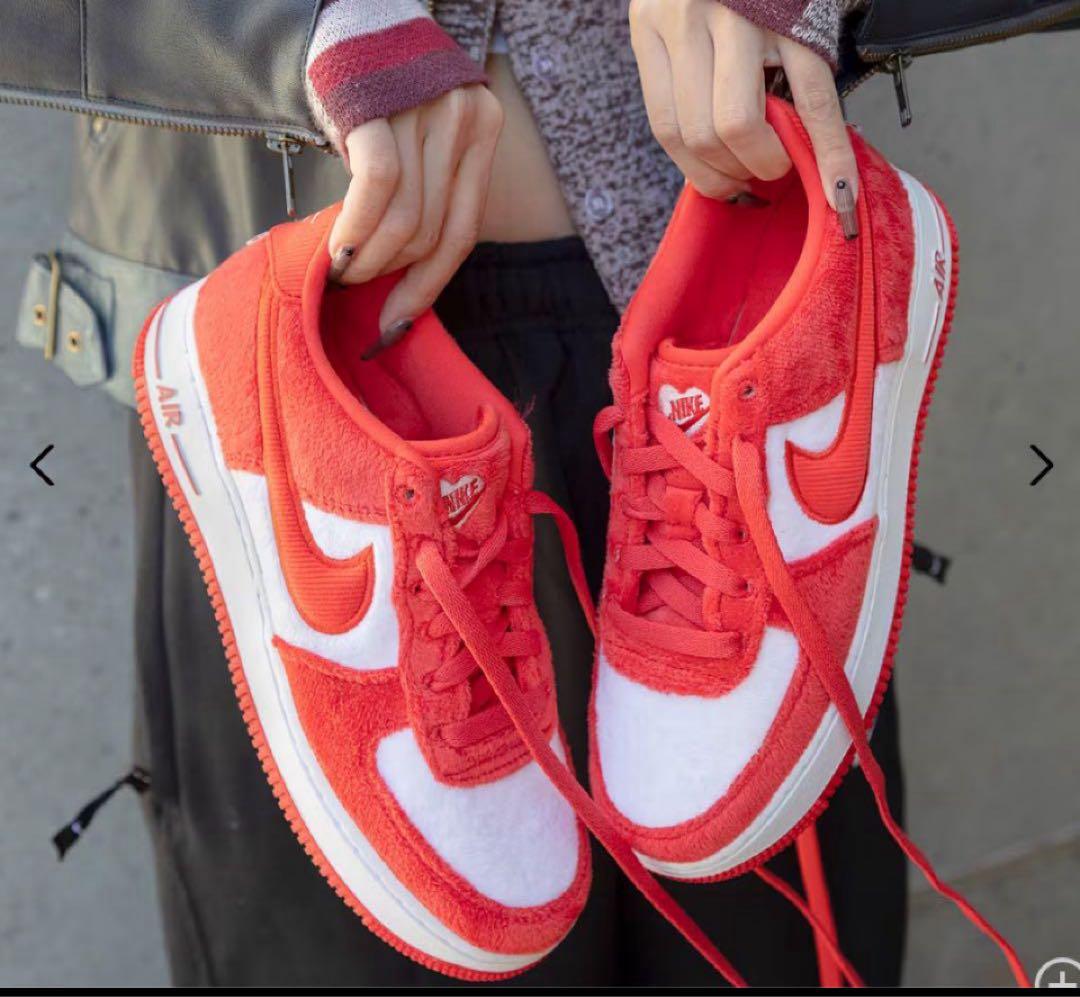 25cm NIKE AIR FORCE 1 （GS）バレンタイン ウィメンズ