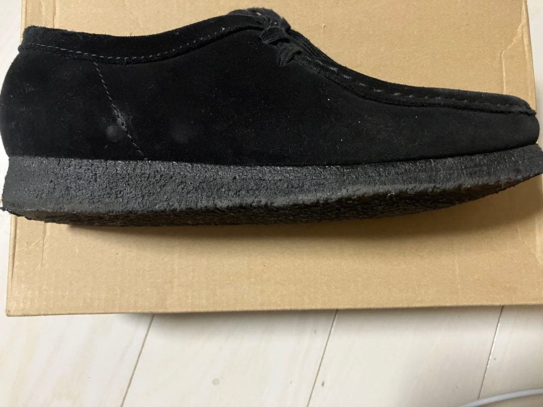 靴 CLARKS ORIGINALS Wallabee BLACK 26.0