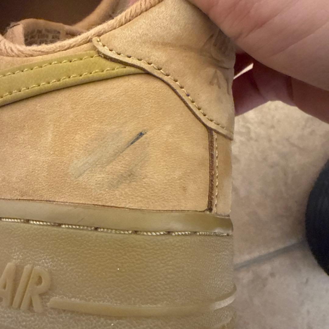 NIKEエアフォース1 茶色　24.5