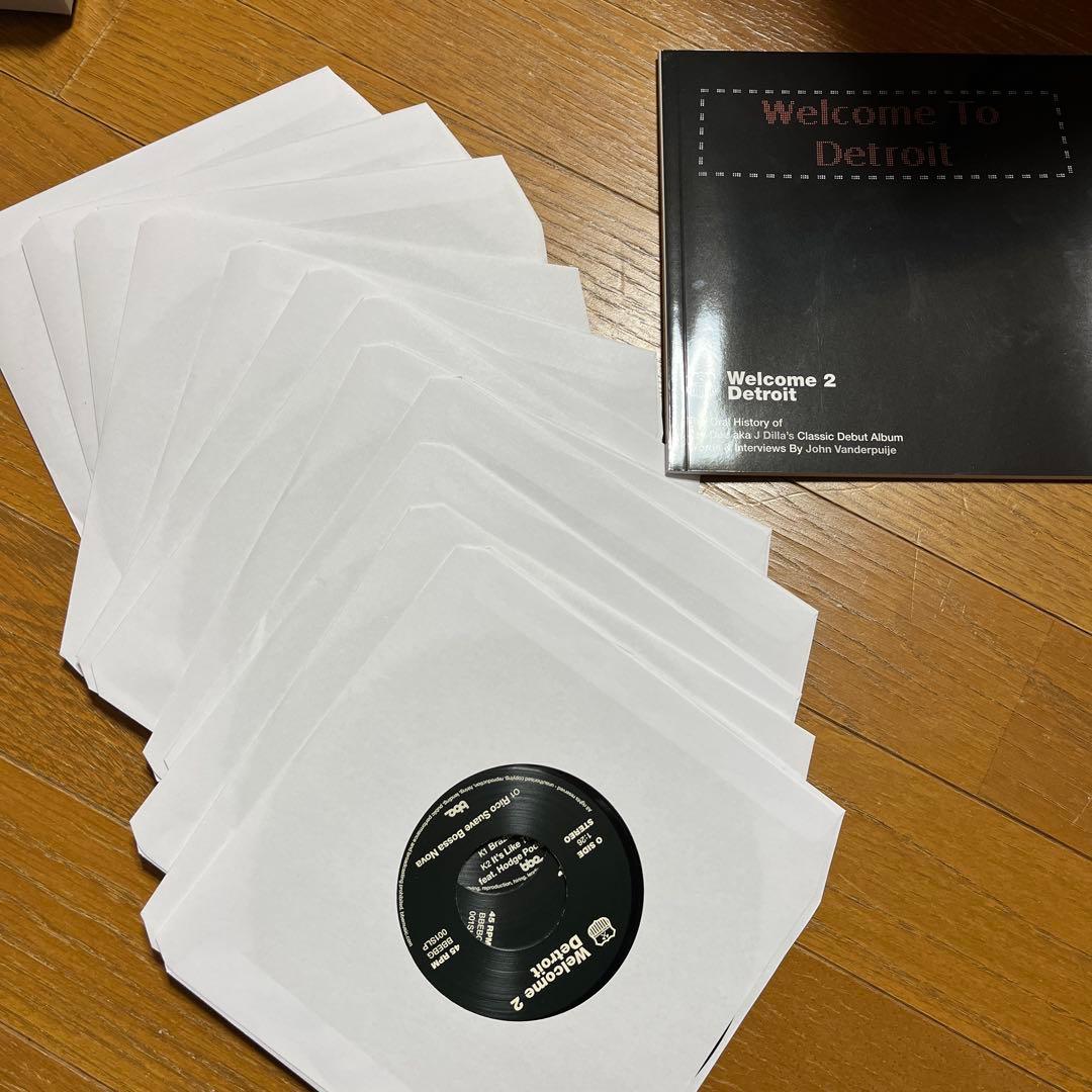 j dee j dilla welcome 2 detroit 7インチ box