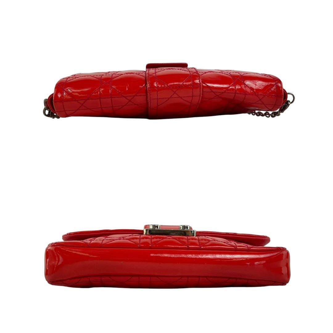 【美品】ディオール　レディディオール　ショルダーバッグ　チェーンウォレット