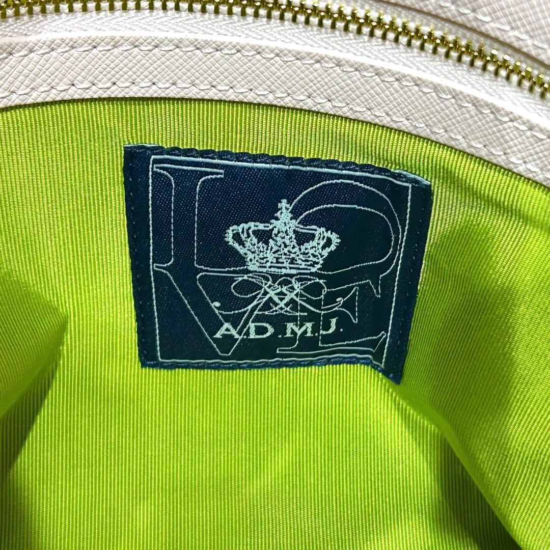 売切価格❗ADMJ ペイズリー バンダナ柄 トートバッグ 灰 /白 未使用に近い