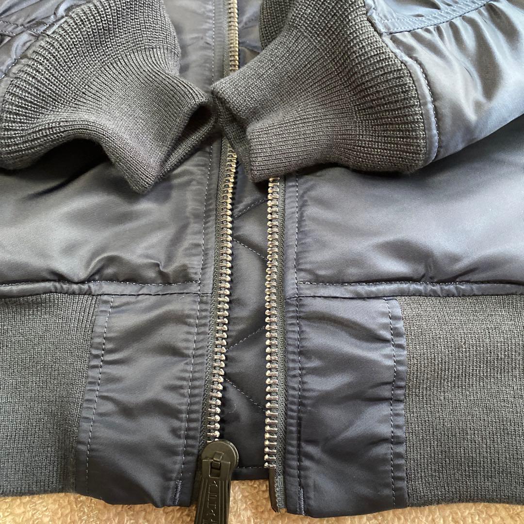 MA-1 フライトジャケットALPHA ネイビーS超美品