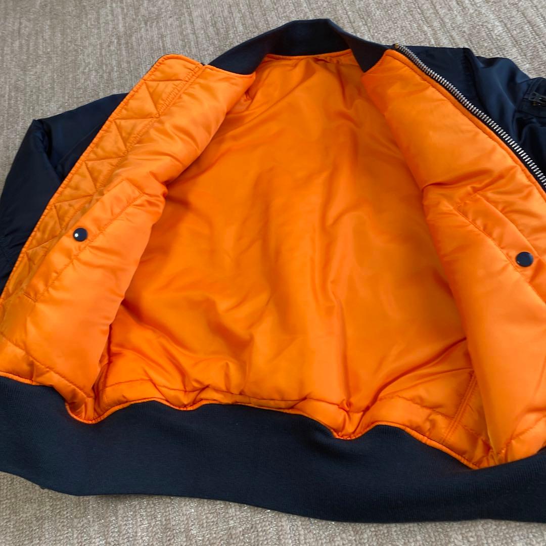 MA-1 フライトジャケットALPHA ネイビーS超美品