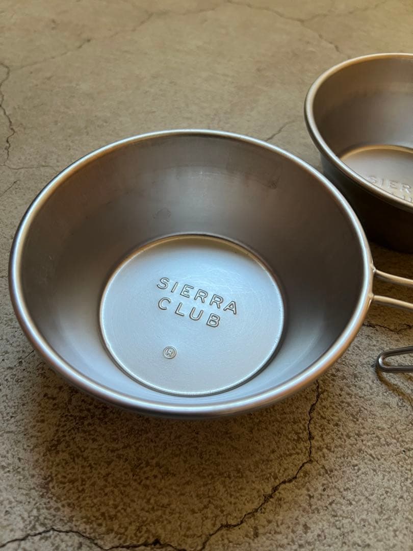 SIERRA CLUB シェラカップ 2個セット美品
