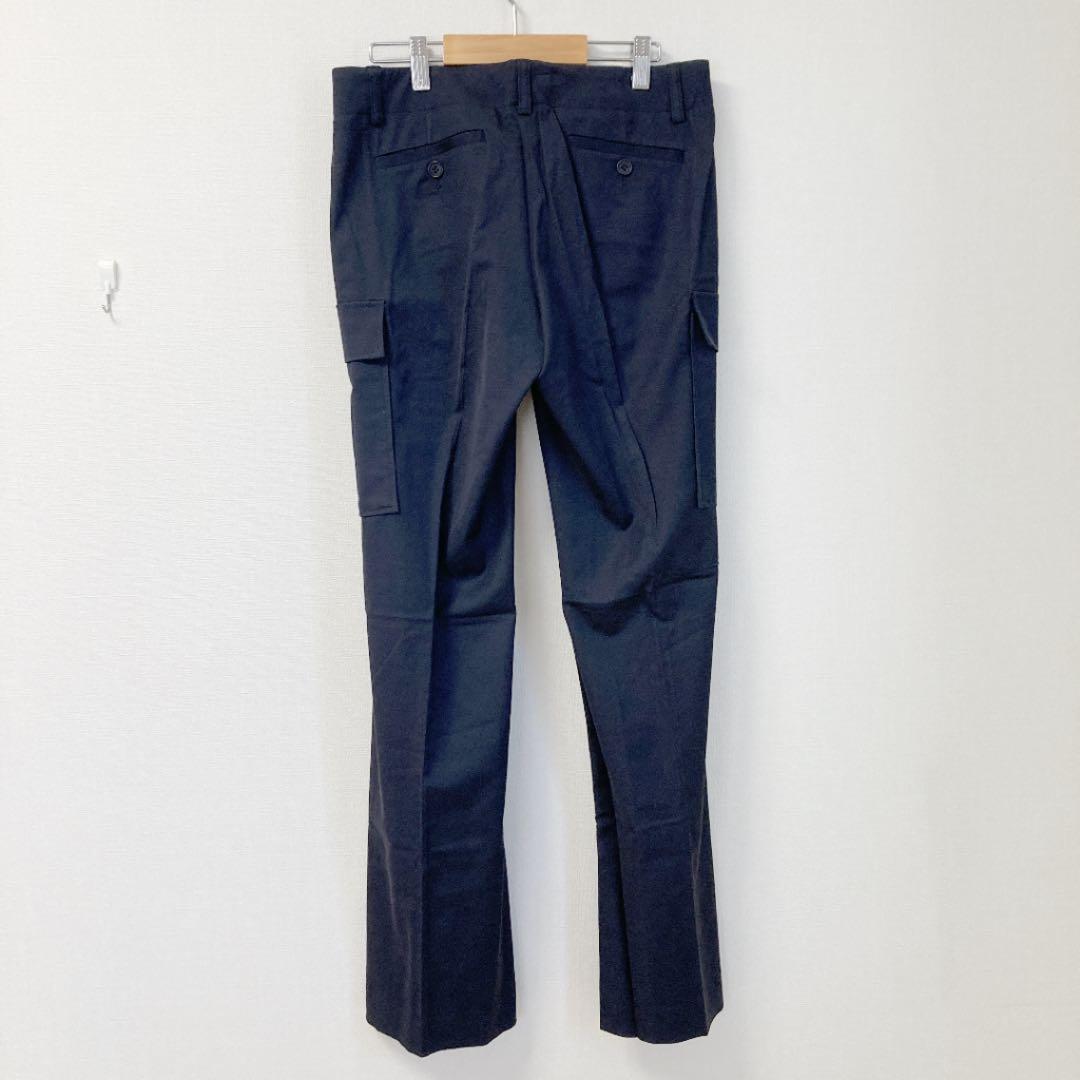 【新品未使用】おススメ♡theory綺麗目カーゴネイビーパンツ★サイズ2