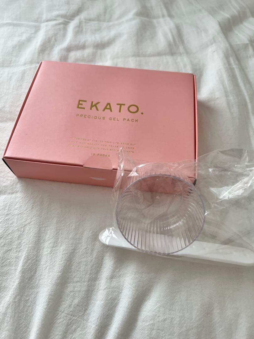 EKATO. エカト　プレシャスジェルパック10セット　カップ・スパチュラ付