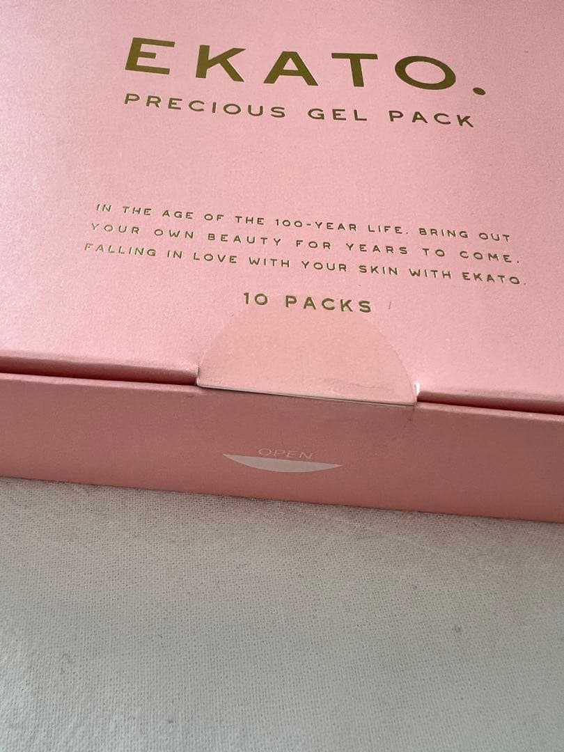 EKATO. エカト　プレシャスジェルパック10セット　カップ・スパチュラ付