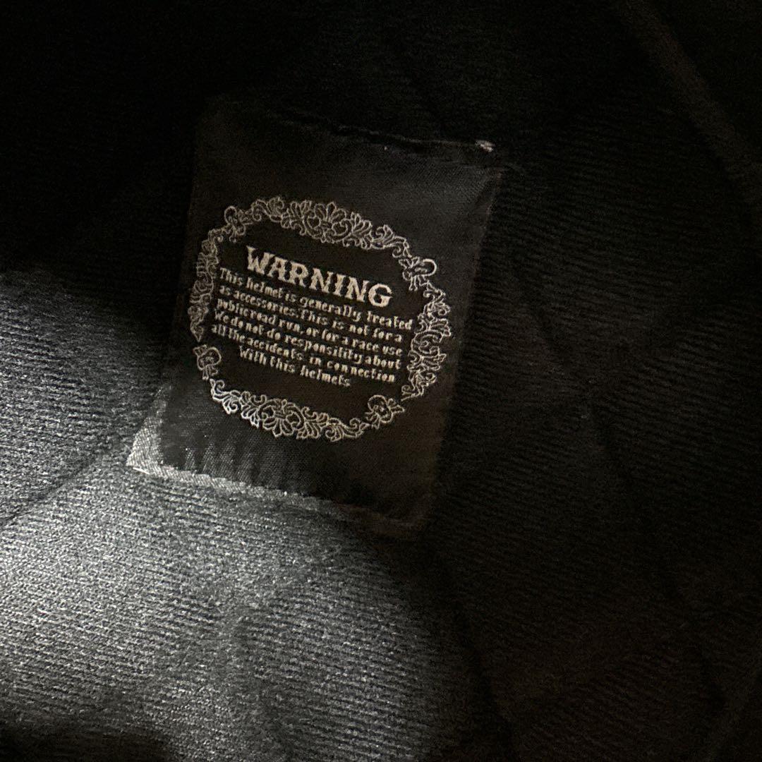 新品　スペースヘルメットXLサイズ　ブラック　ゴーグル、ケース付きnobudz風