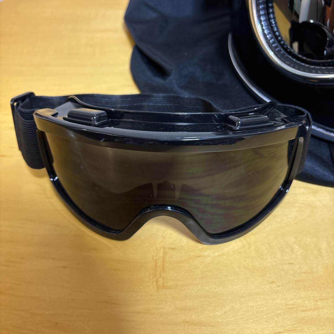 新品　スペースヘルメットXLサイズ　ブラック　ゴーグル、ケース付きnobudz風