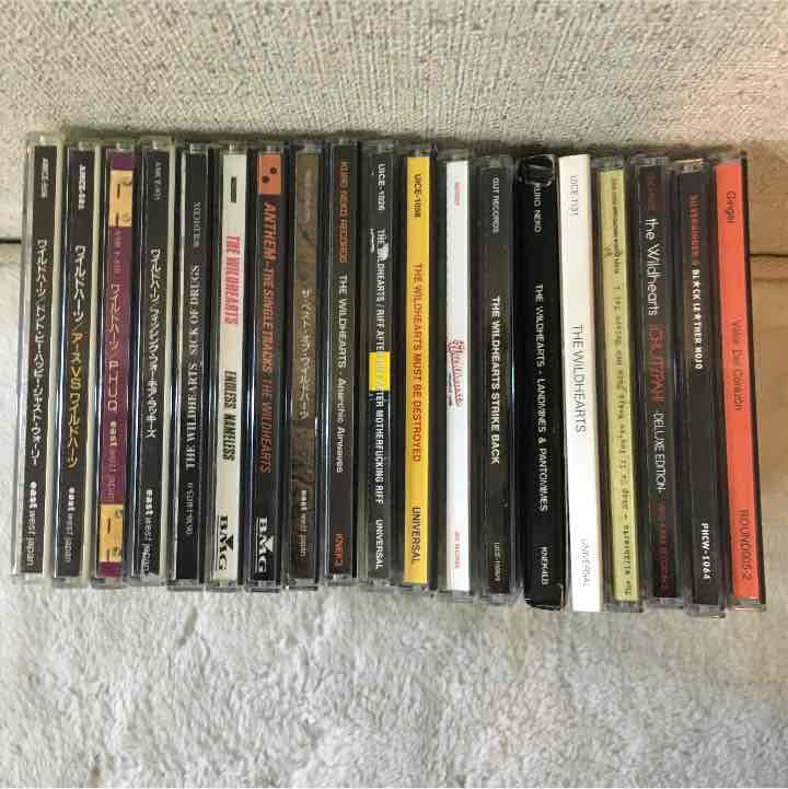 ワイルドハーツ CDセット 18枚 ＋Ｔシャツ