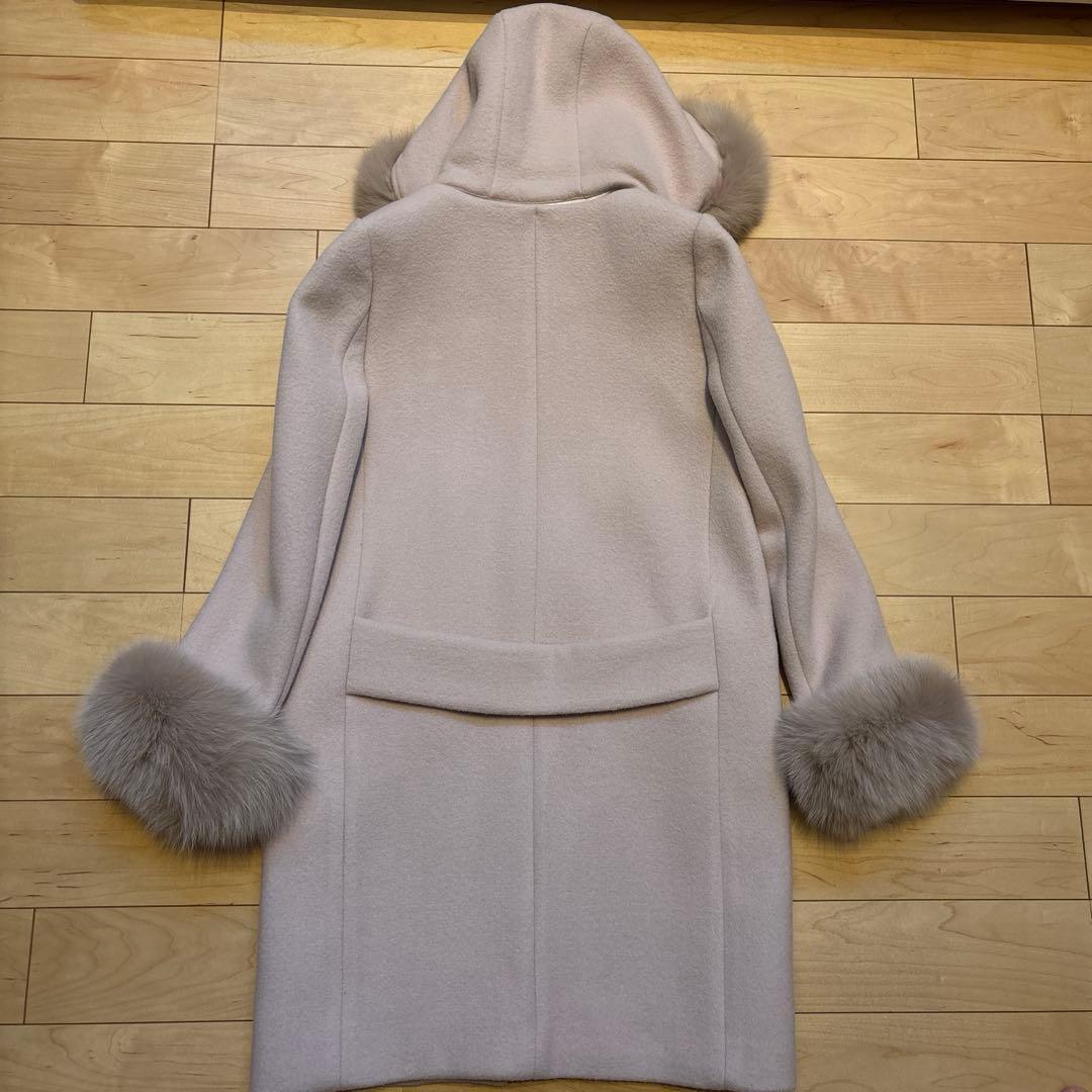 幸*彡様 アプワイザーリッシェ　5wayコート　スモーキーピンク フェイクファー