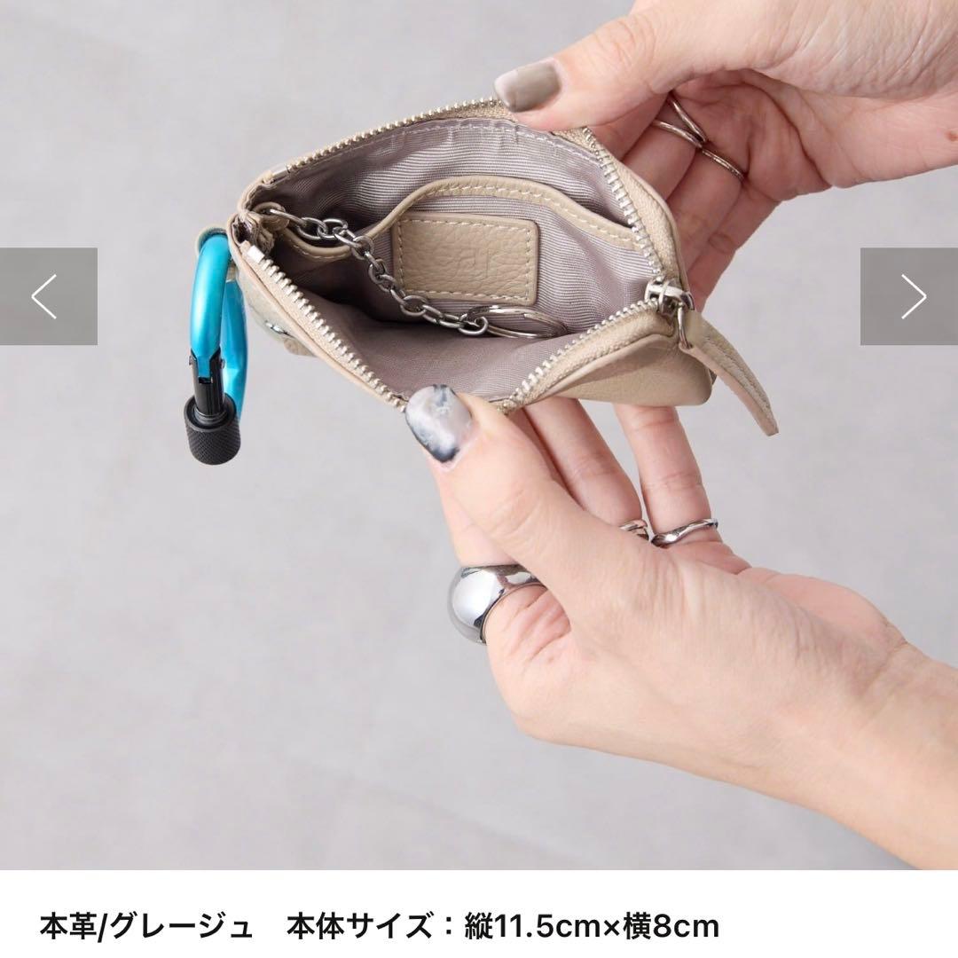 PEZキャラクター刺繍ケース グレー★PEZ×earコラボ★パスケース