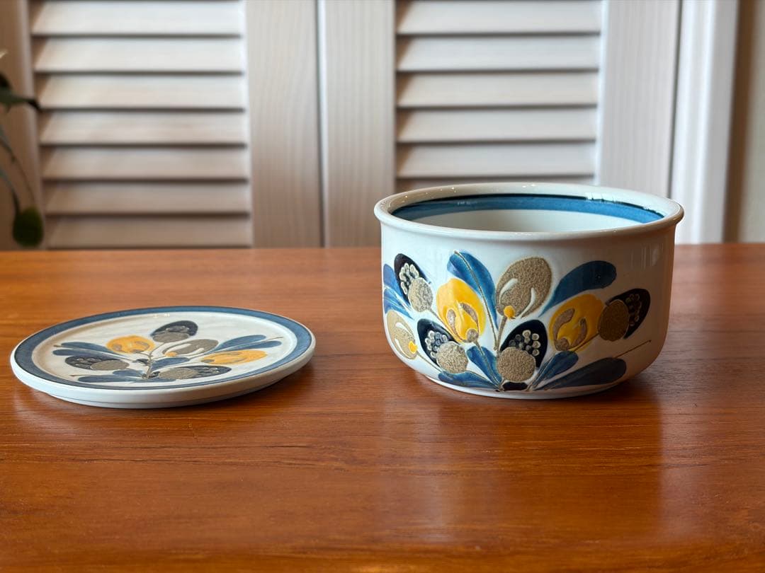 ロイヤルコペンハーゲン　キャニスター　ビンテージ　fajance 窯