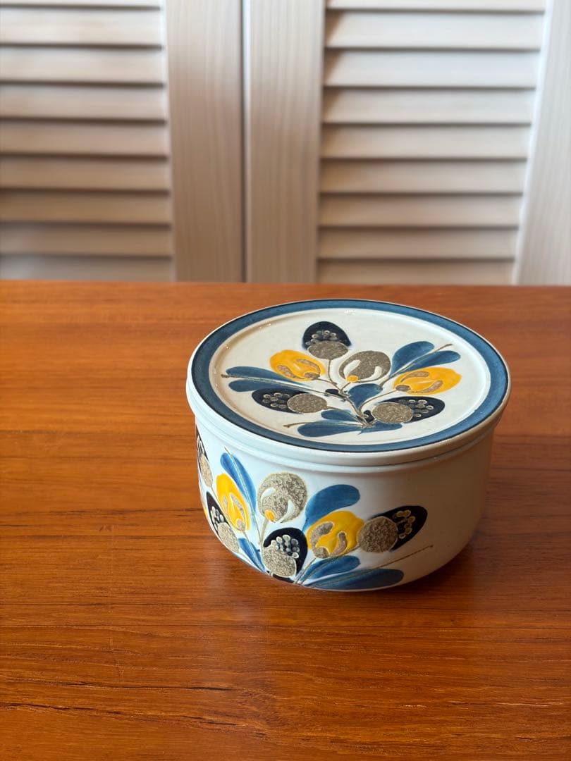 ロイヤルコペンハーゲン　キャニスター　ビンテージ　fajance 窯