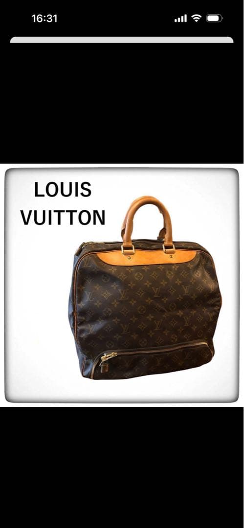 LOUIS VUITTON ボストンバッグ　エヴァジオン